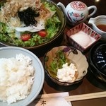 旬彩酒房 一の木 - サラダランチ  650円