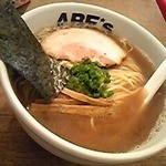 ラーメン ABE's - 煮干ラーメン700円　大盛100円