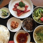 焼肉ハウス大将軍 - カルビ定食