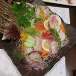 ゆから - 2015年06月03日（水）　お刺身盛り込み