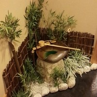 鮨 割烹 駒 - 素敵な御手洗い前