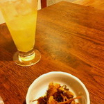 匠 - お通し＆ノンアルカクテル