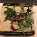 旬菜 おぐら家 - 鮎塩焼き