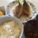 ニューサントス - イワシのフライ定食
