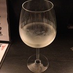 旬菜 おぐら家 - 玉川 Ice Breaker をワイングラスにロックで