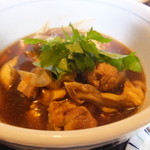 いな穂 - 比内地鶏たっぷりのつけ汁