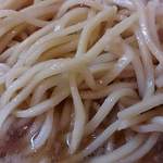 Kanna nato sakko ramen - 環七土佐っ子ラーメン 大山店 土佐っ子ラーメンに使われる加水率が低い中細ストレート麺
