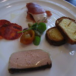 Wattle Tokyo - 前菜（ハム・パテ）