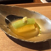 祇園 さゝ木 - 2015.7.ランチ6000円①ふき、大根