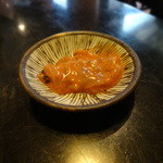 手打そば千花庵 - 自家製の塩辛