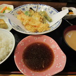 Tsukasa - 昼の天麩羅定食 650円