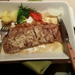 マンマパスタ - リベリナ・アンガス牛のサーロインステーキ