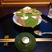 京都 吉兆 名古屋店 - 食前酒付です