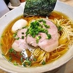 DAIKUMA - 贅沢だしそば　味玉　チャーシュー１枚はサービス