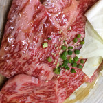 宮崎牛第一号指定店 焼肉の幸加園 - ロース  素晴らしい！