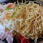 道とん堀 - 大盛り焼きそば