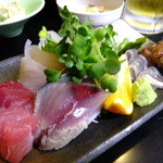 味乃さつき - 刺身盛り合わせ