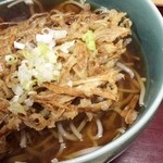 三寿保 - ごぼう天そば750円