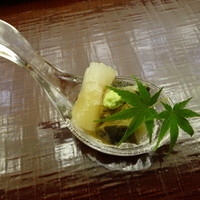 懐石料理 桝田 - 蒸しアワビ・・やわらかい
