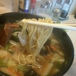 平良久亭 - 餡かけなので熱々です