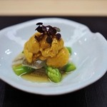 麻布十番 ふくだ - 余市の雲丹　たっぷり♪