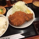 まさむね(特ロースかつ定食)