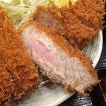 とんかつ まさむね - まさむね(特ロースかつ定食)