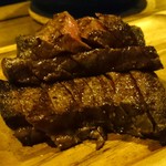 北参道 LA CAVE - ［４回目］山形産イチボのステーキ300g(1500円/100g)