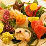 ひなた - 料理写真:おまかせ造り盛り合わせ