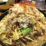 ダブルラリアット - 大豚＋麺マシ(+100g) ヤサイ アブラ 1050円