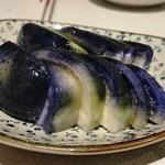 すしダイニング 夢 - 2015/7追加　ナス浅漬け