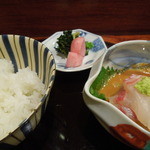 徳うち山 - 鯛茶漬け