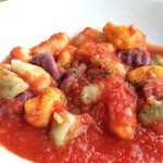 にこみやさい - 色鮮やかなトマトソースのカラフルニョッキ