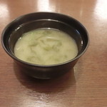 Otaru Asahizushi - 細目昆布の味噌汁