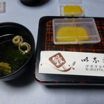 いな妻 - 2015.07　出前のうな重と吸い物