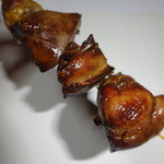 とり須恵 - 鳥肝。焼鳥の定番。