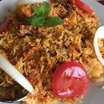 カラチの空 - チキンビリヤニ