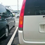 行列からの目線。なかなかの圧迫感（笑）