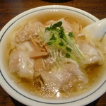 中華そば カリフォルニア - 白わんたん　800円　　2015/7