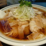 中華そば カリフォルニア - 黒わんたん　2015/7