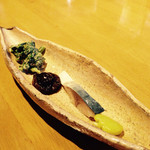 かく田 - 付き出し これだけで2、3杯行けるかも。
      