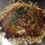 お好み焼き・鉄板焼き 蔵屋 - お好み焼き肉玉そば