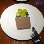 アベス - 鮎のパテ、マスクメロンのマリネとキュウリ添え1,800円