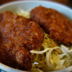 ざるそば・ミニヒレソースカツ丼セット（￥1100税込み）