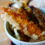 くいものや ラ・ネージュ - プリッとした海老天