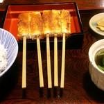 田楽木曽屋 - 田楽定食(５本)