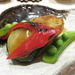 鮨 心白 - 【再訪３】ヒラスズキの山椒焼き