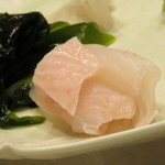 鮨 心白 - 【再訪３】幻のカレイ、サメカレイ