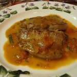 B.地中海 - ほほ肉の赤ワインソース