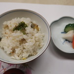 洛北荘 - 2015年06月26日（金）　夕食　鮎飯